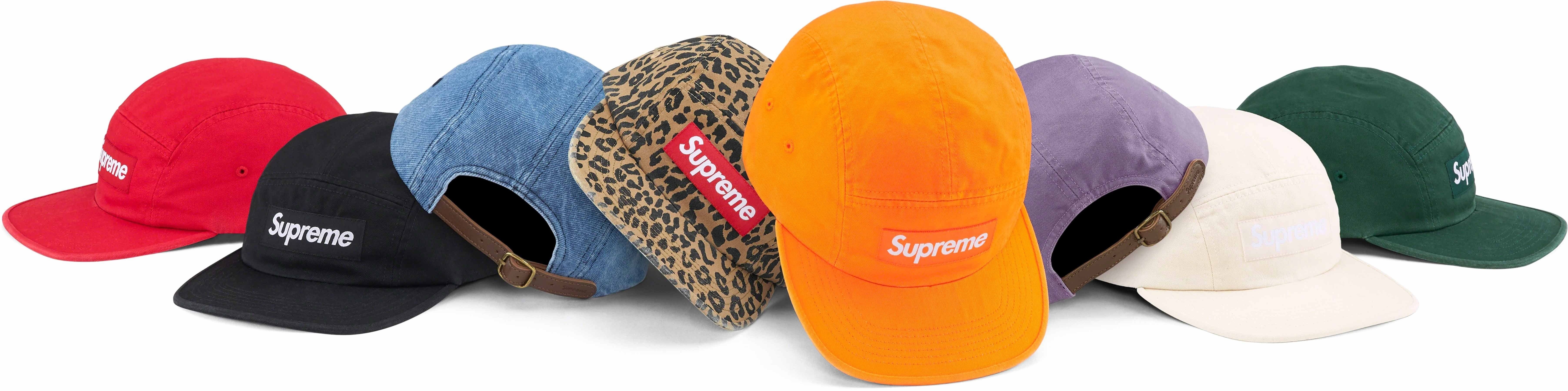 Washed Chino Twill Camp Cap